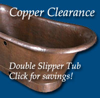 Hammered Copper Tub