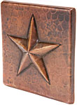 Copper Star Tile